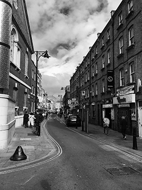 Jack the Ripper Tour, London, East End, Brick Lane, Curry Meile,, UK, England